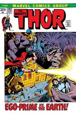 Buy Marvel Comics Thor Vol 1 #202A 1972 4.0 VG 🔑 • 14.35£