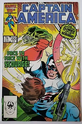 Buy Captain America #320 (Marvel Comics, 1986) Diamondback, Cobra, FN • 2.75£