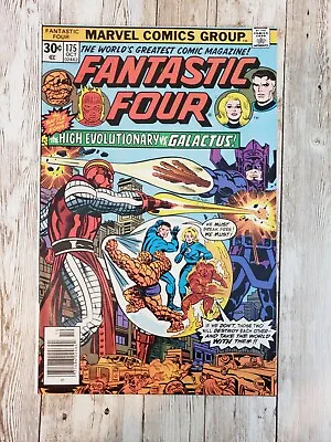 Buy Fantastic Four #175  Marvel 1976 -  Galactus And High Evolutionary! High Grade! • 19.97£