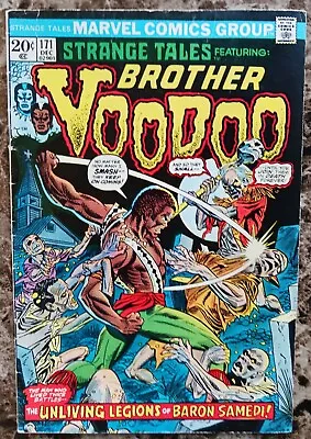 Buy Strange Tales #171 FN 6.0 KEY! 1st Baron Samedi! 3rd Brother Voodoo! (1973) • 13.99£