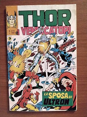 Buy Thor E I Vendicatori Editorial Horn No. 214 26/6/1979 Original Return No  • 8.60£