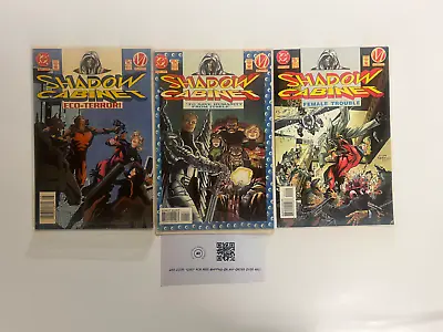 Buy 3 Shadow Cabinet DC Comic Books # 1 2 3 Batman Superman Wonder Woman 15 JS27 • 8.43£