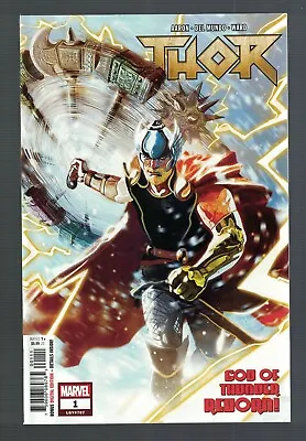 Buy Marvel Comics THOR God Thunder Reborn 1 2018 N/Mint 9.6 Avengers 1st Print  • 3.49£