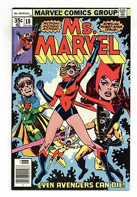 Buy Ms. Marvel #18 FN/VF 7.0 1978 1st Full App. Mystique • 91.06£
