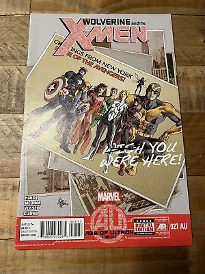 Buy Wolverine And The X-Men (2011) #  27 AU (8.0-VF) AGE OF ULTRON TIE-IN • 0.99£