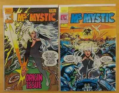 Buy Ms Mystic - Issues 1 & 2 - Pacific Comics - 1982 • 2.80£