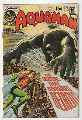 Buy Aquaman #56 (DC Comics 1971) FN 1st Crusader Aquagirl Nick Cardy Jim Aparo • 19.19£
