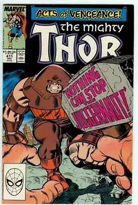 Buy Thor #411 8.0 // 1st Appearance Of New Warriors Marvel 1989 • 34.15£