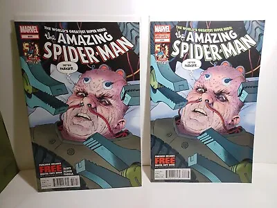 Buy Amazing Spider-man #698  1st Print + 3rd Print Marvel Comics 2013 Dr. Octopus • 13.39£