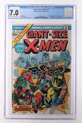 Buy Giant-Size X-Men #1 - Marvel Comics 1975 CGC 7.0 1st Appearance Of The New X-Men • 2,247.11£