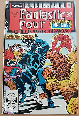 Buy Fantastic Four Annual #21 (Vol 1) - Evolutionary War - MARVEL - 1988 - FINE- 5.5 • 3.25£
