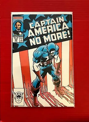Buy Captain America No More #332 Near Mint 1987 Buy Today At Rainbow Comics • 13.19£