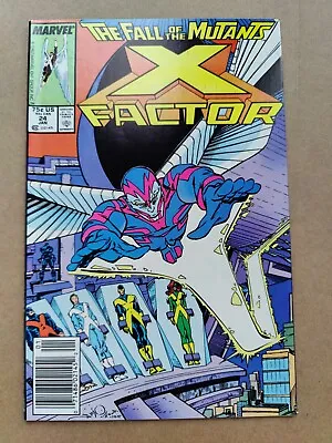 Buy X-Factor 24 (1988) Key 1st Archangel FN Newsstand Midgrade Marvel Walt Simonson • 14.98£
