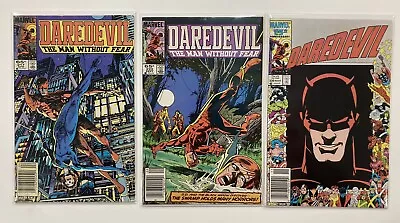 Buy Daredevil #217, 222, 236 BLACK WIDOW LOT (1984-86)NEWSSTAND-HIGH GRADE! SEE PICS • 9.27£