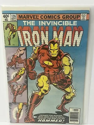 Buy The Invincible Iron Man #126 Marvel Comics 1979 Bronze Age, Boarded • 23.62£