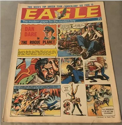 Buy Vintage “Eagle” Comic Vol 19 #47: 23rd November 1968 Dan Dare, The Iron Man Etc • 9£