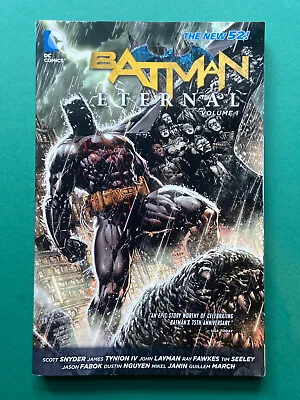 Buy Batman Eternal Vol 1 TPB VF/NM (DC 2014) 1st Print Graphic Novel Scott Snyder • 22.99£