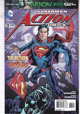 Buy Dc Comics Action Comics Vol. 2 #13 December 2012 Fast P&p Same Day Dispatch • 4.99£
