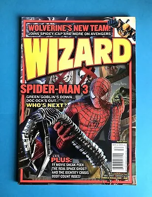 Buy Wizard #158 Comics Magazine  Greg Horn Spider-man 3 Cover / Dec 2004 / V/g • 6.99£
