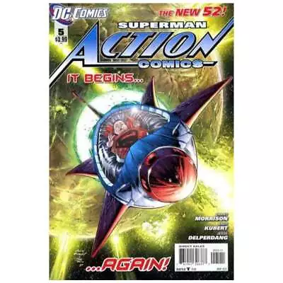 Buy Action Comics (2011 Series) #5 In Near Mint Minus Condition. DC Comics [g~ • 2.59£