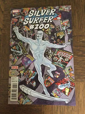 Buy Silver Surfer #200 Legacy; #6 (2016, Marvel) Allred's Pop Art Surfer. Iconic Cvr • 4£