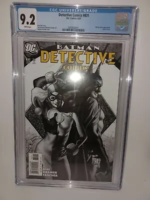 Buy DC Detective Comics #831 Sketch Variant CGC 9.2 Free Shipping • 44.22£