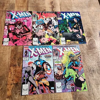 Buy Uncanny X-Men #260 261 267 268 269 Marvel Comic Book Lot Of 5 NM- 9.2 Psylocke • 47.96£