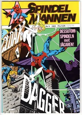 Buy SPECTACULAR SPIDER-MAN #64 Sweden 1st App. CLOAK & DAGGER Spindle Manns 9/1983 • 17.17£