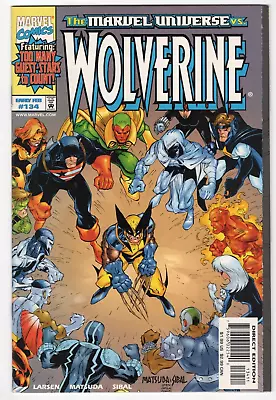 Buy Marvel Comics Wolverine #134 (1998) Logan Avengers Moon Knight Arthur Adams • 4.02£