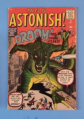 Buy Tales To Astonish #9 VG+ Pre-Hero Marvel Silver Age Horror Comic 1960 • 173.93£