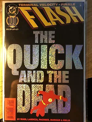 Buy FLASH THE QUICK AND THE DEAD. DC COMICS 1995 100th EDITION FOIL COVER • 4.50£