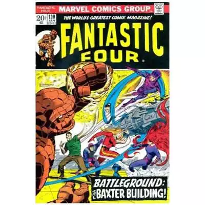 Buy Fantastic Four (1961 Series) #130 In Fine + Condition. Marvel Comics [a. • 24.47£
