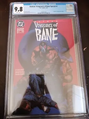 Buy BATMAN: VENGEANCE OF BANE SPECIAL #1 Origin & 1st Appearance 1993 CGC 9.8!! • 297.37£