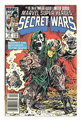 Buy Marvel Super Heroes Secret Wars #10N Newsstand Variant VF+ 8.5 1985 • 38.24£