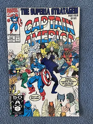 Buy CAPTAIN AMERICA #390 (Marvel, 1991) Femizons ~ 1st Full Superia • 5.52£