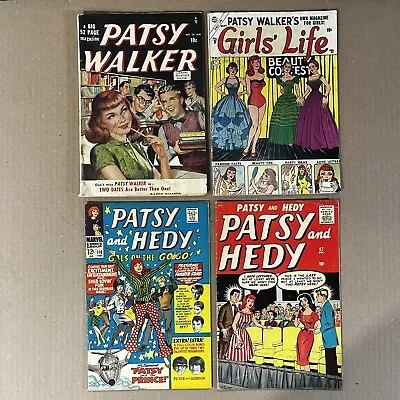Buy PATSY WALKER Set #26 1950 GIRLS LIFE #5 AND HEDY 72 110 MARVEL ATLAS • 157.67£