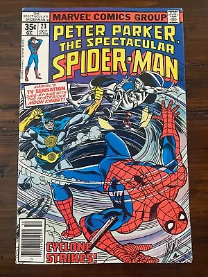 Buy 1978 PETER PARKER THE SPECTACULAR SPIDER-MAN #23 8.0 VF 1st Team-up Moon Knight • 7.90£