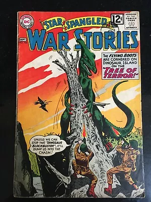 Buy Star Spangled WAR STORIES #104 (DC) Andru/Esposito 'Dinosaur' C/a. Abel-a 1962  • 20£