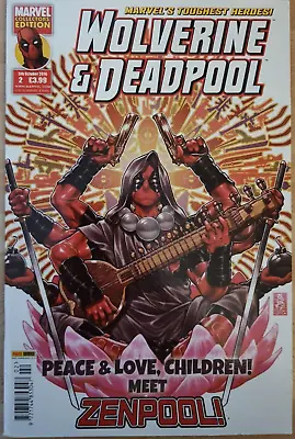 Buy Wolverine & Deadpool Volume 4 #2 First UK Appearance Honey Badger Panini UK • 8£