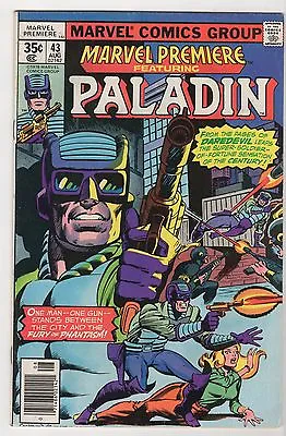 Buy Marvel Premiere #43 PALADIN (Aug 1978, Marvel) FN/VF 1st Print Cockrum Daredevil • 12.64£