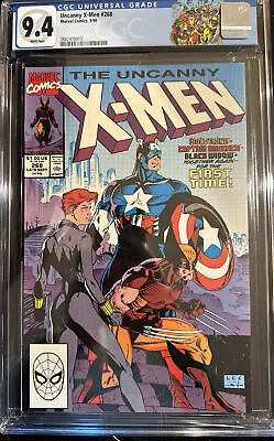 Buy Uncanny X-Men #268 Chris Claremont, Jim Lee CGC 9.4 Captain America Black Widow • 79.76£