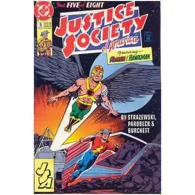 Buy Justice Society Of America (1991 Series) #5 In NM Minus Condition. DC Comics [w/ • 2.44£