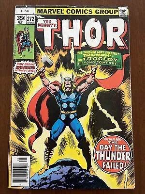 Buy Thor #272 Marvel Comics June 1978 F/VF • 8£