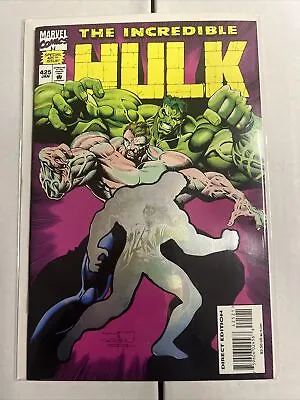 Buy The Incredible Hulk #425 (1995) NM Super Clean Book Holographic Cover • 12.04£
