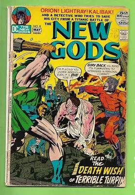 Buy Jack Kirby DC NEW GODS No8. May. 1972, Terrible Turpin Good Reading Copy • 12.50£