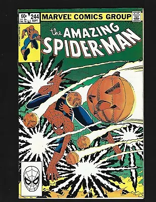 Buy Amazing Spider-Man #244 VF- Romita 3rd Hobgoblin Felicia Hardy (Black Cat) MJ • 16.79£