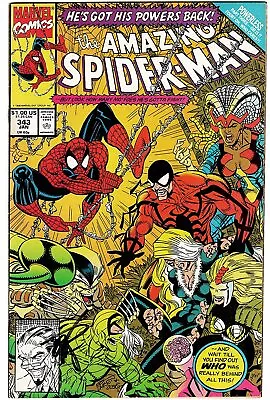 Buy Amazing Spider-Man #343 FN Signed By Erik Larsen W/COA 1991 Marvel Comics • 22.75£