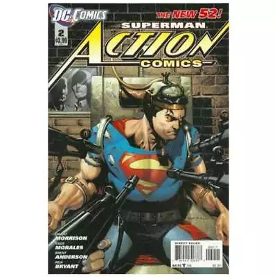 Buy Action Comics (2011 Series) #2 In Near Mint Minus Condition. DC Comics [e{ • 1.94£