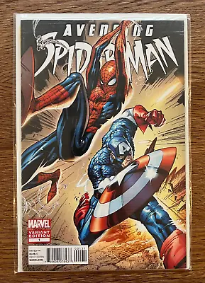 Buy Avenging Spider-Man #1 By J. Scott Campbell, Rare 1:100 Variant - POLYBAGGED • 29.95£