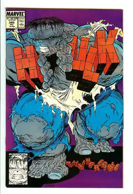 Buy Incredible Hulk #345 8.0 // Todd Mcfarlane Cover Art 1988 • 39.53£